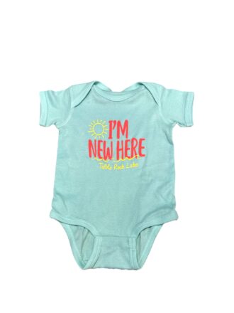 "I'm New Here" Infant Onesie - Table Rock Lake