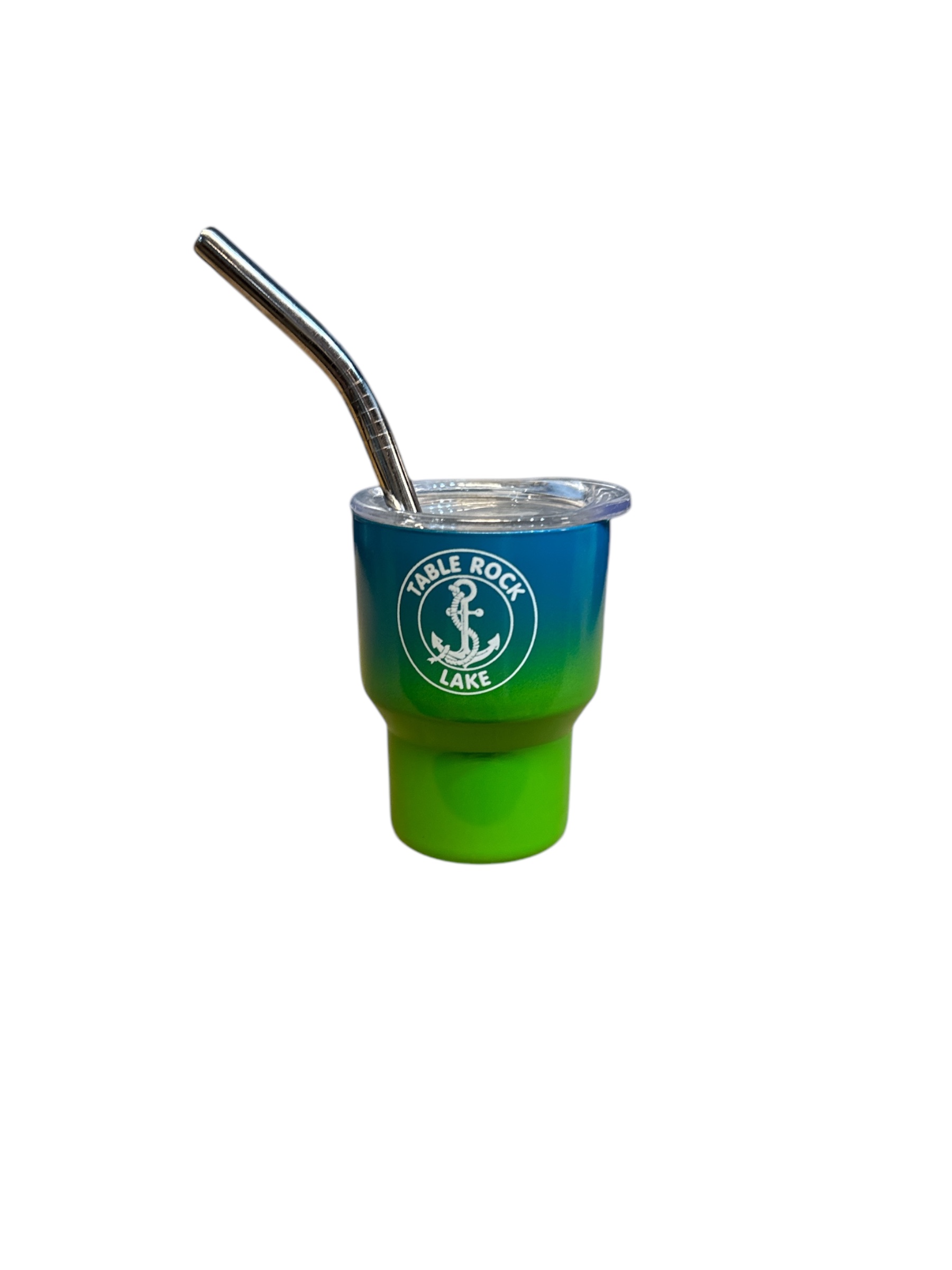 Mini TRL Shot Glass with Straw and Lid - Image 4