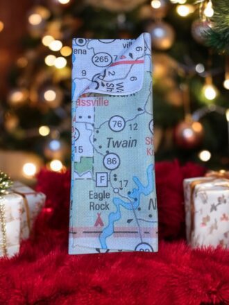 Custom Map-Print Kitchen Dish Towel