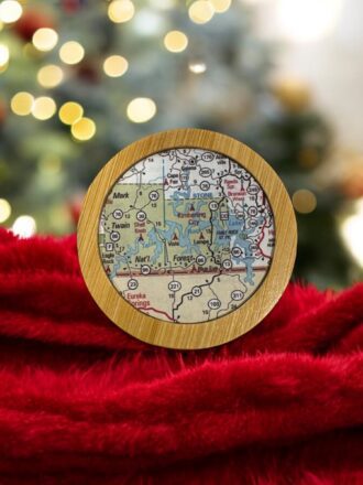 Unique Bottle Opener Magnet with Map Design